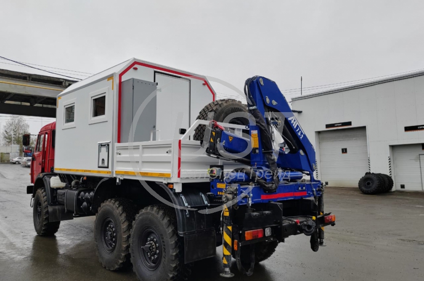 ПАРМ на шасси КАМАЗ 43118 с КМУ АНТ-7,5