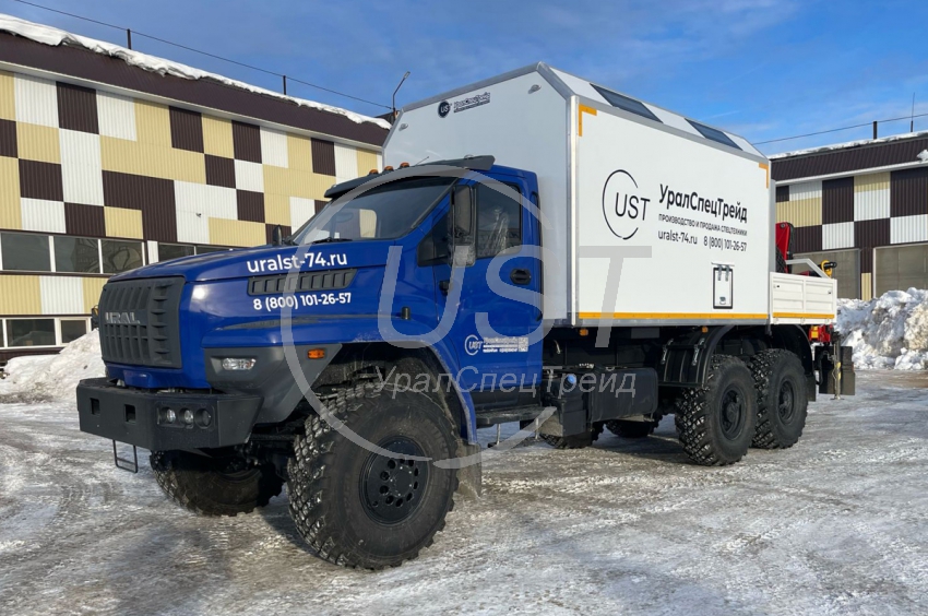 ПАРМ Урал 4320-4972-80Е5 с КМУ ИМ-95 