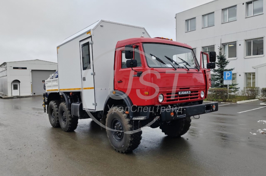 ПАРМ на шасси КАМАЗ 43118 с КМУ АНТ-7,5