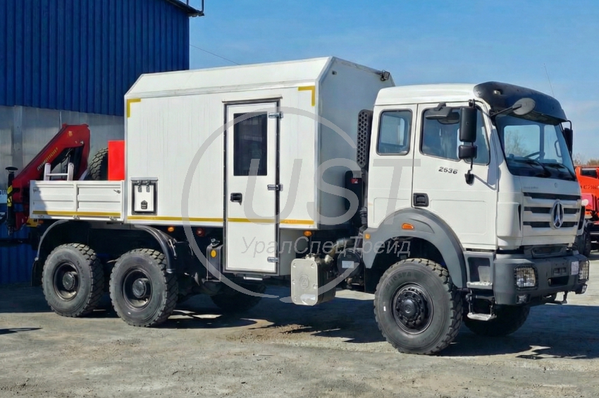 АРОК с КМУ ИМ-77 на шасси Beiben 2538LTR (6x6)
