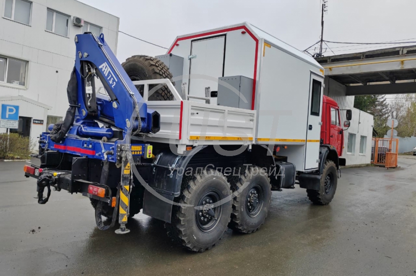 ПАРМ на шасси КАМАЗ 43118 с КМУ АНТ-7,5
