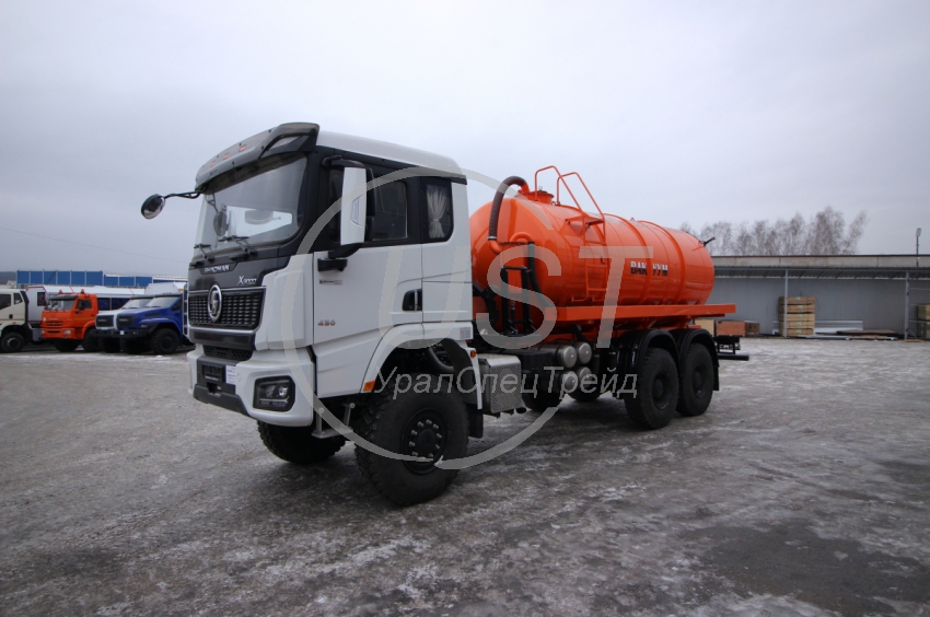 Вакуумная машина МВ-15 на шасси Shacman X3000 6x6