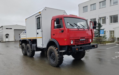 ПАРМ на шасси КАМАЗ 43118 с КМУ АНТ-7,5