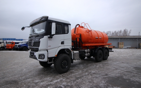 Вакуумная машина МВ-15 на шасси Shacman X3000 6x6